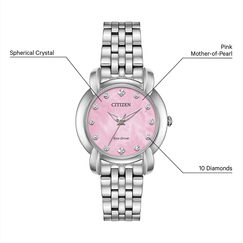 Citizen Eco-Drive - 30mm Jolie With Diamonds - Image 4