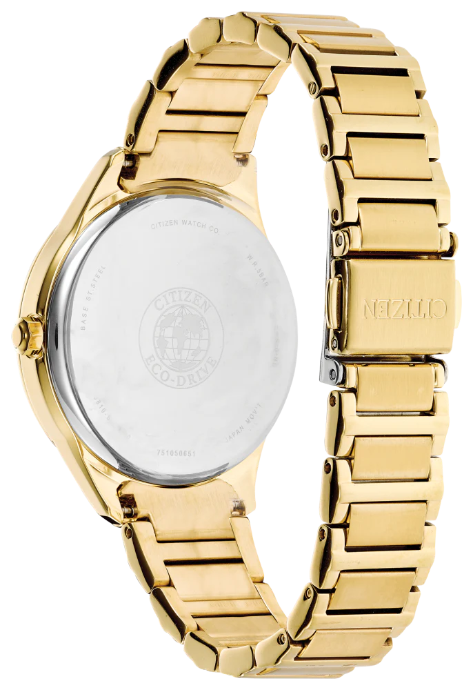 Citizen Eco-Drive: Chandler in Gold Tone - Image 2