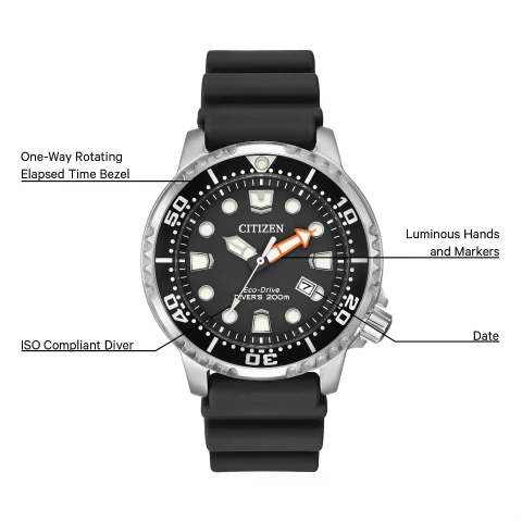 Citizen Eco-Drive - Promaster Divers Black - Image 2