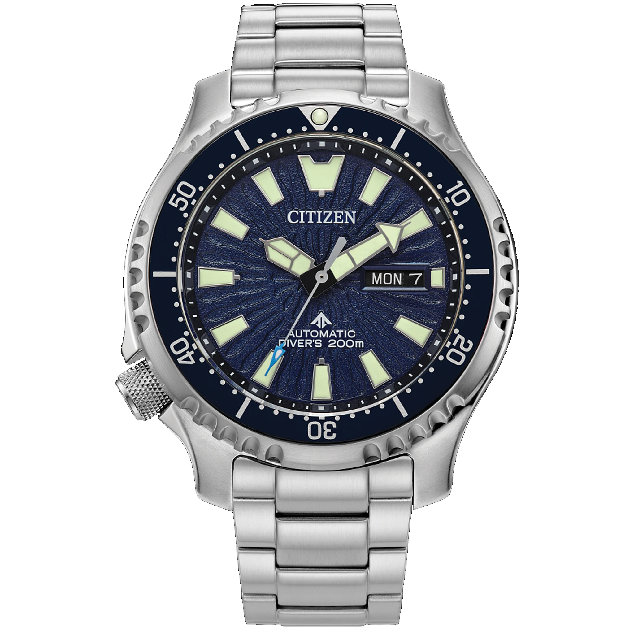 Citizen Automatic - Promaster FUGU - Blue Textured Dial