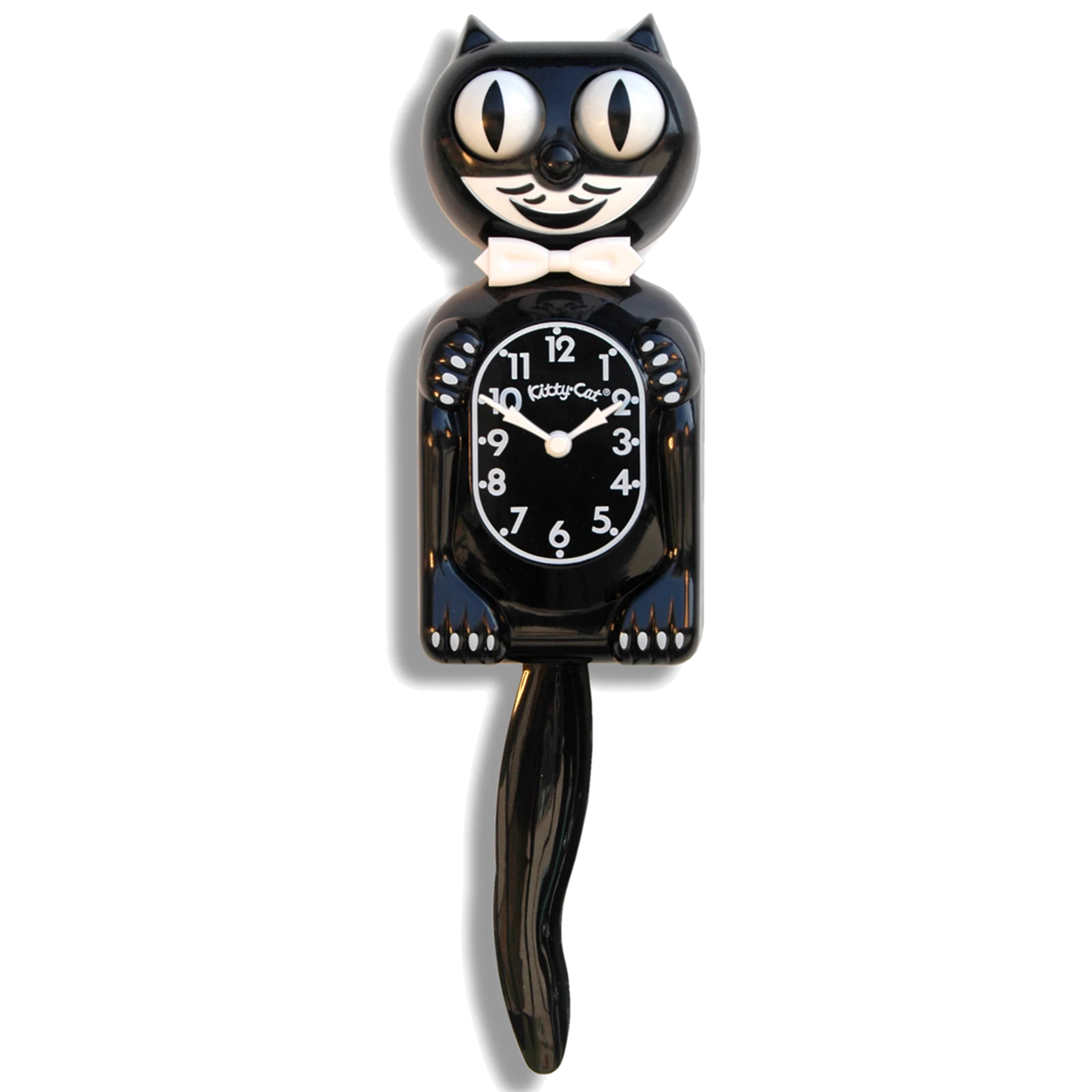 Classic Black Kitty-Cat® Klock