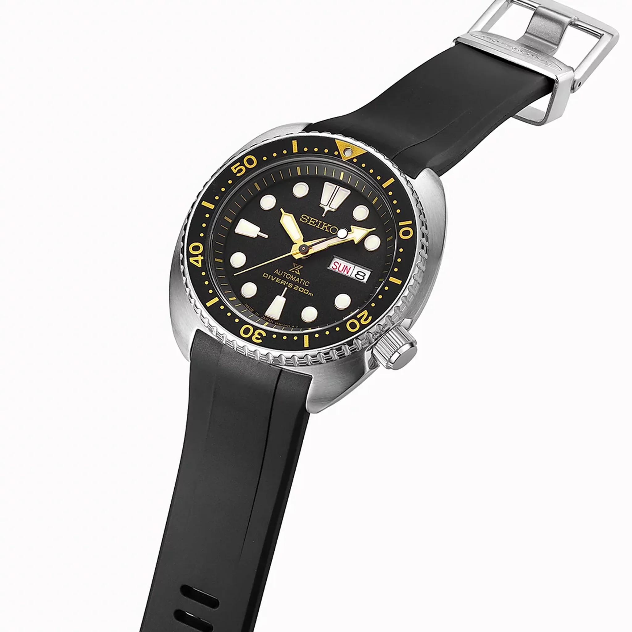 Crafter Blue - Fitted End Rubber Strap for Seiko Turtle - Image 5