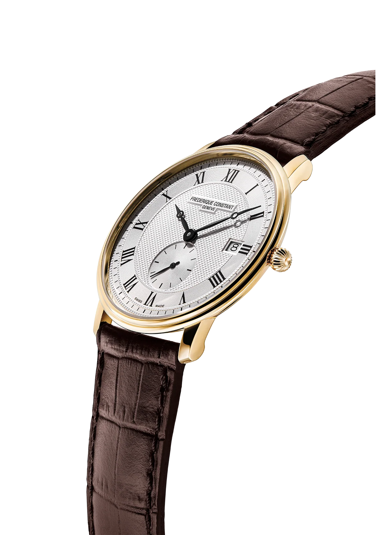 Frederique Constant - SLIMLINE GENTS QUARTZ Gold Tone - Image 2