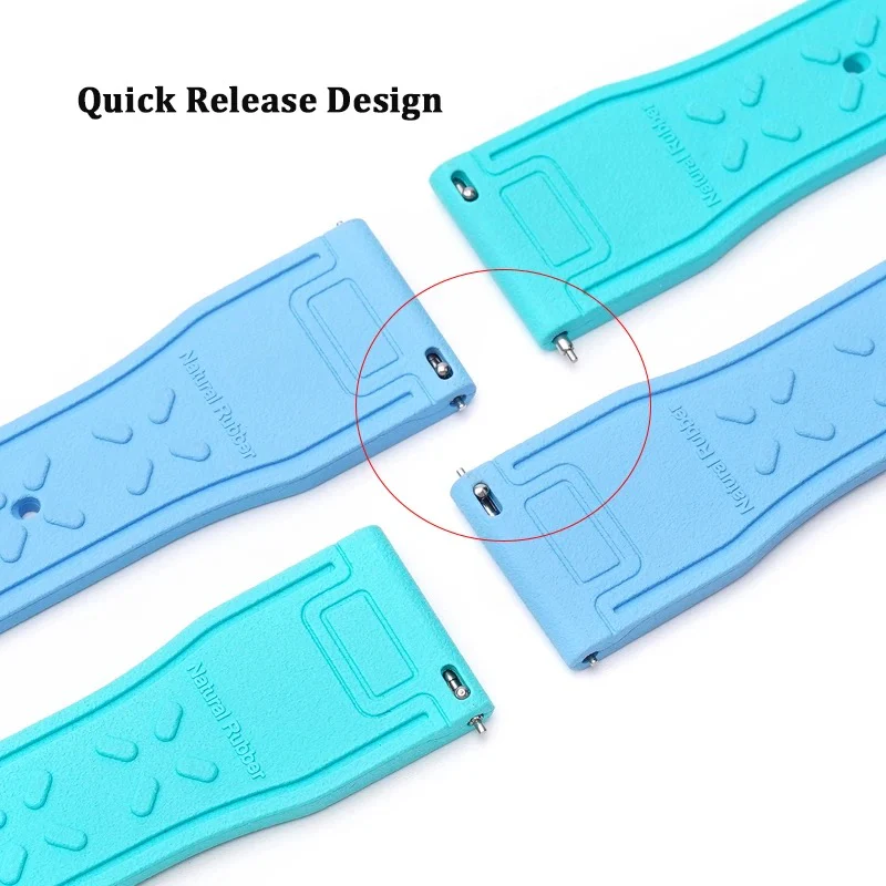 Halifax Watch Bands - Aviator's FKM Rubber Strap - Image 3