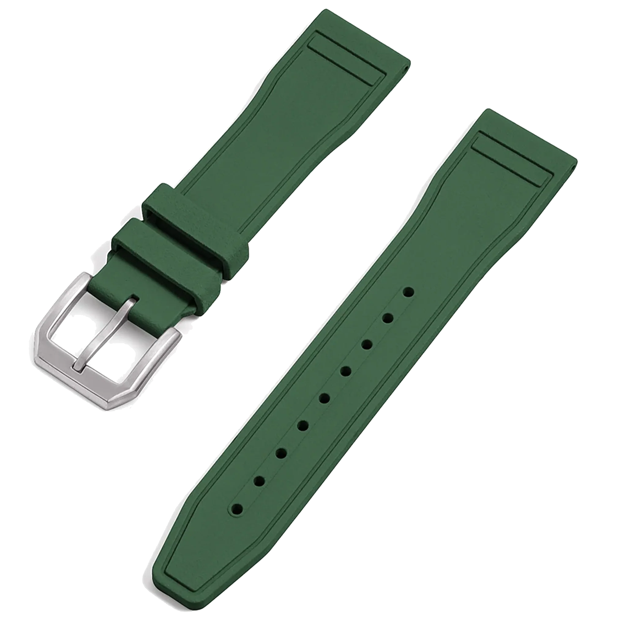 Halifax Watch Bands - Aviator's FKM Rubber Strap - Image 8