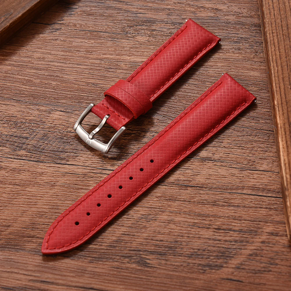 Halifax Watch Bands - Fusion Luxe Hybrid FKM Strap - Image 3