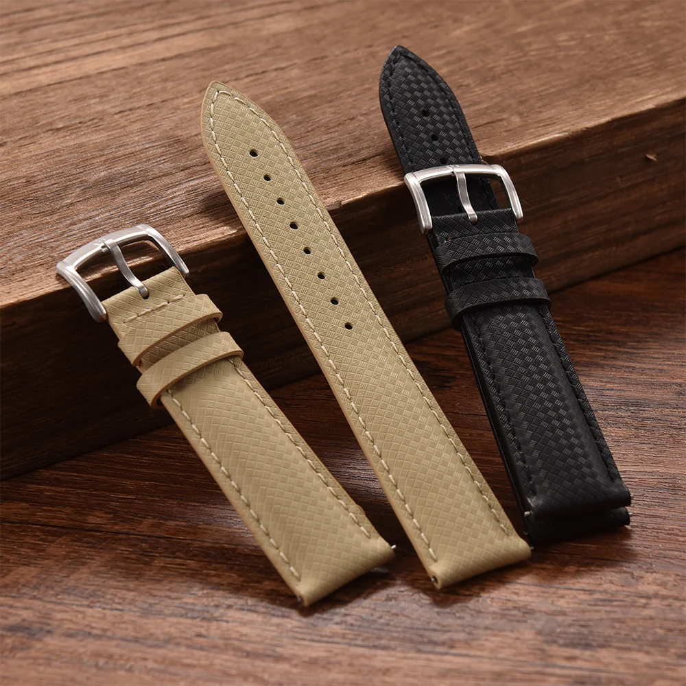 Halifax Watch Bands - Fusion Luxe Hybrid FKM Strap - Image 5