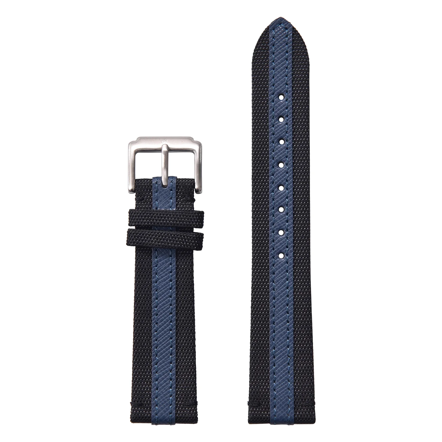 Halifax Watch Bands - Sailcloth & Saffiano Leather Hybrid - Image 9