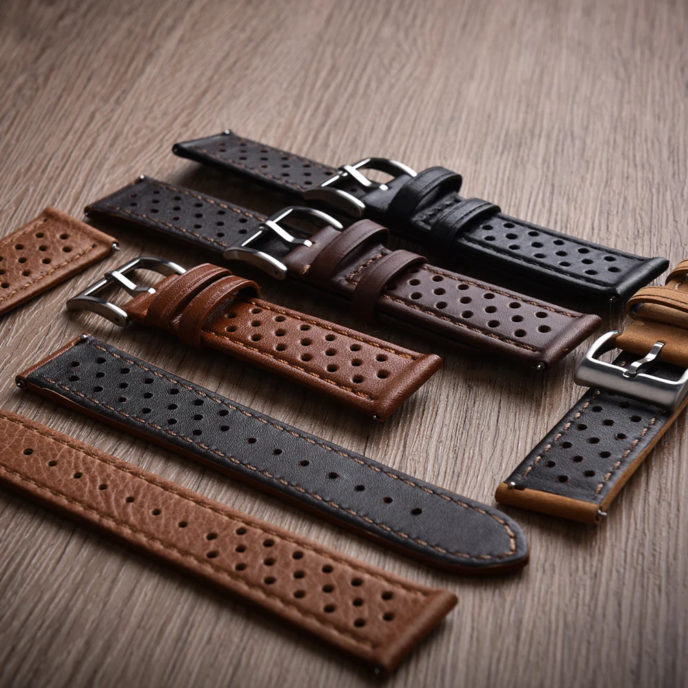 Halifax Watch Bands - Premium Racing Leather - Image 3