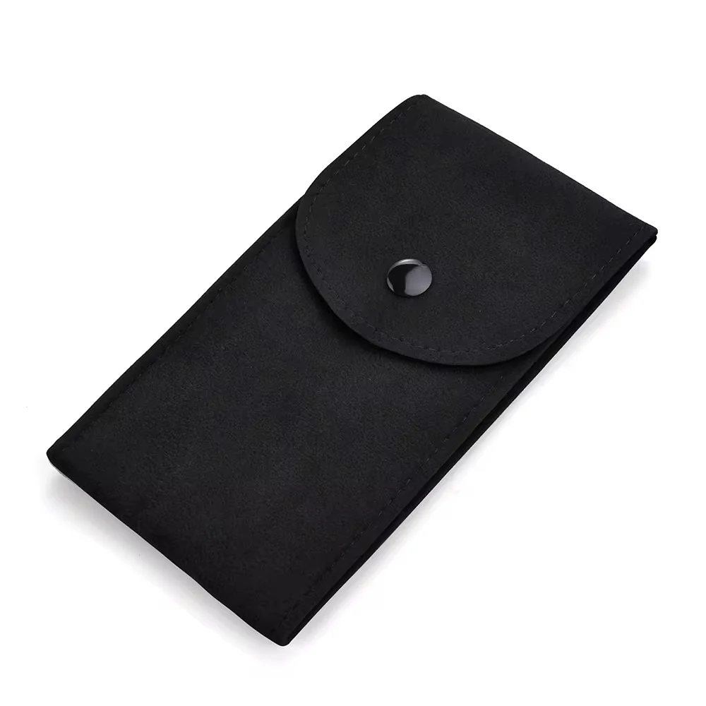 Halifax Watch Bands – Premium Suede Watch Travel Pouch - Image 2