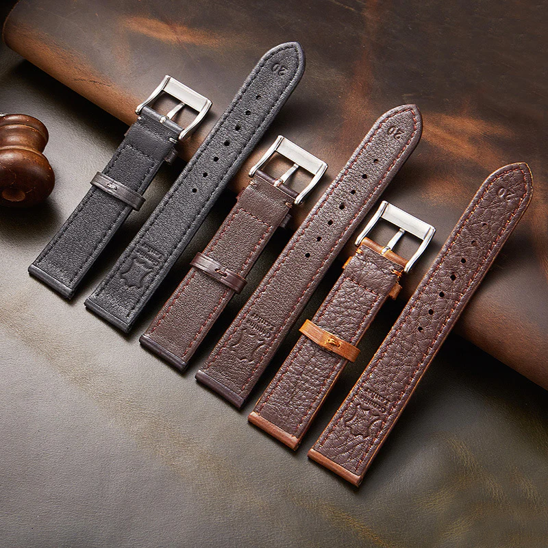 Halifax Watch Bands - Vintage Oiled Leather - Image 3