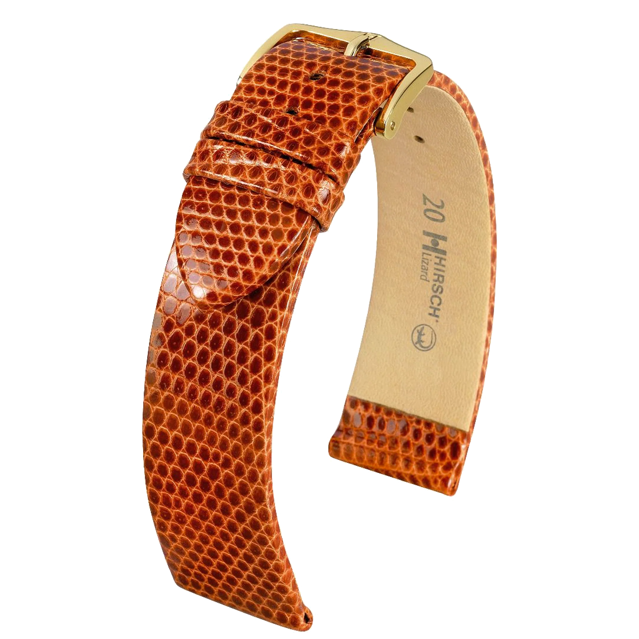 Hirsch LIZARD Leather Watch Strap - Image 4