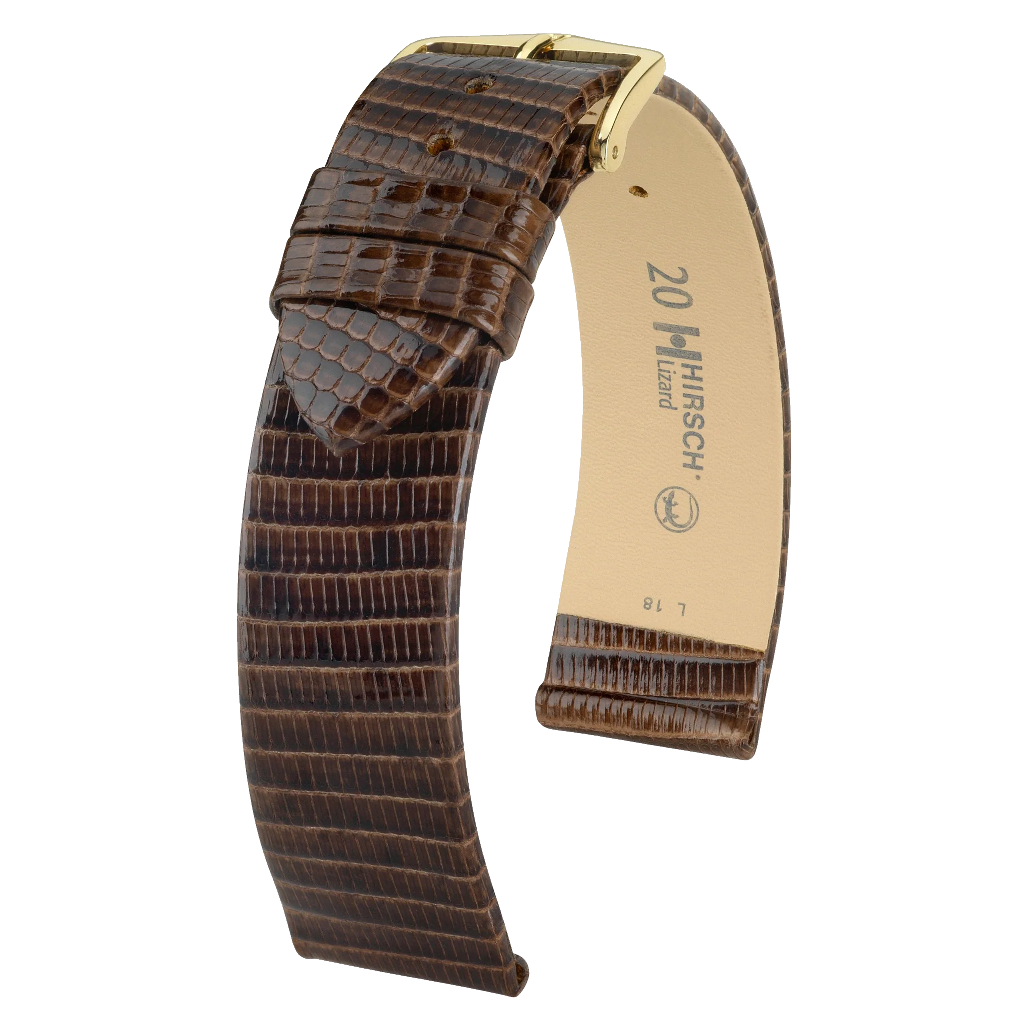 Hirsch LIZARD Leather Watch Strap - Image 5