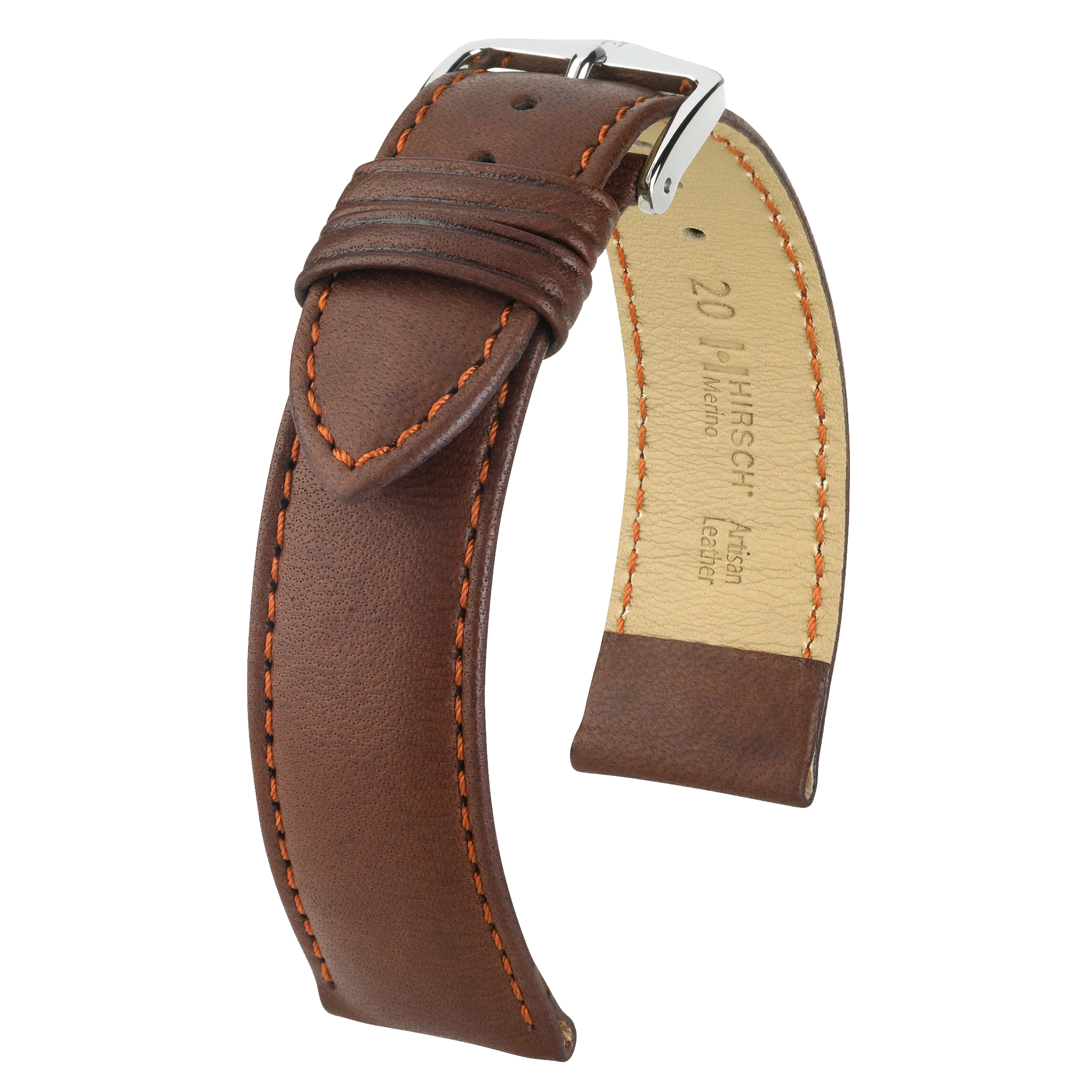 Hirsch MERINO Nappa Leather Watch Strap - Image 4
