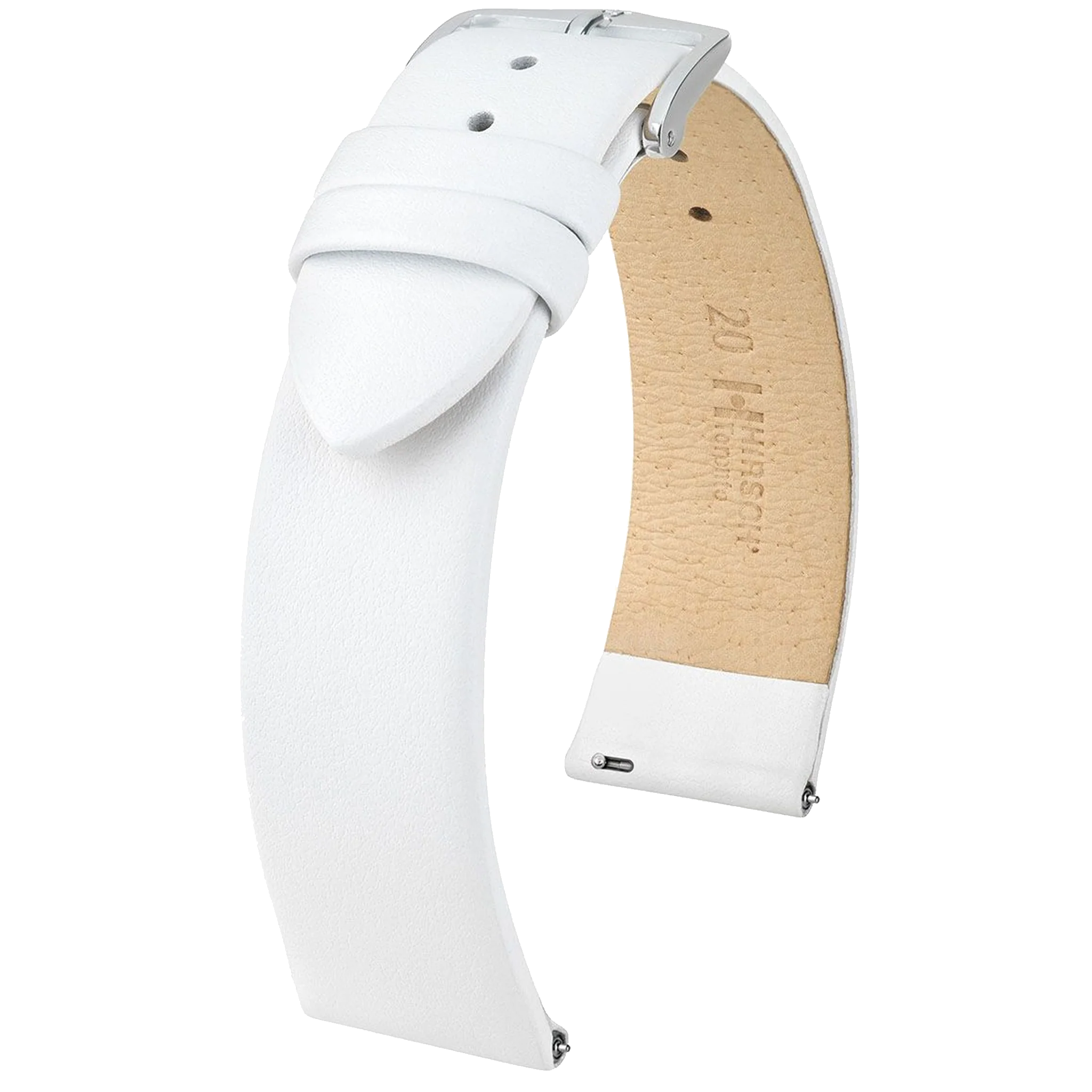 Hirsch Toronto Fine Grained Leather Watch Strap - Image 6