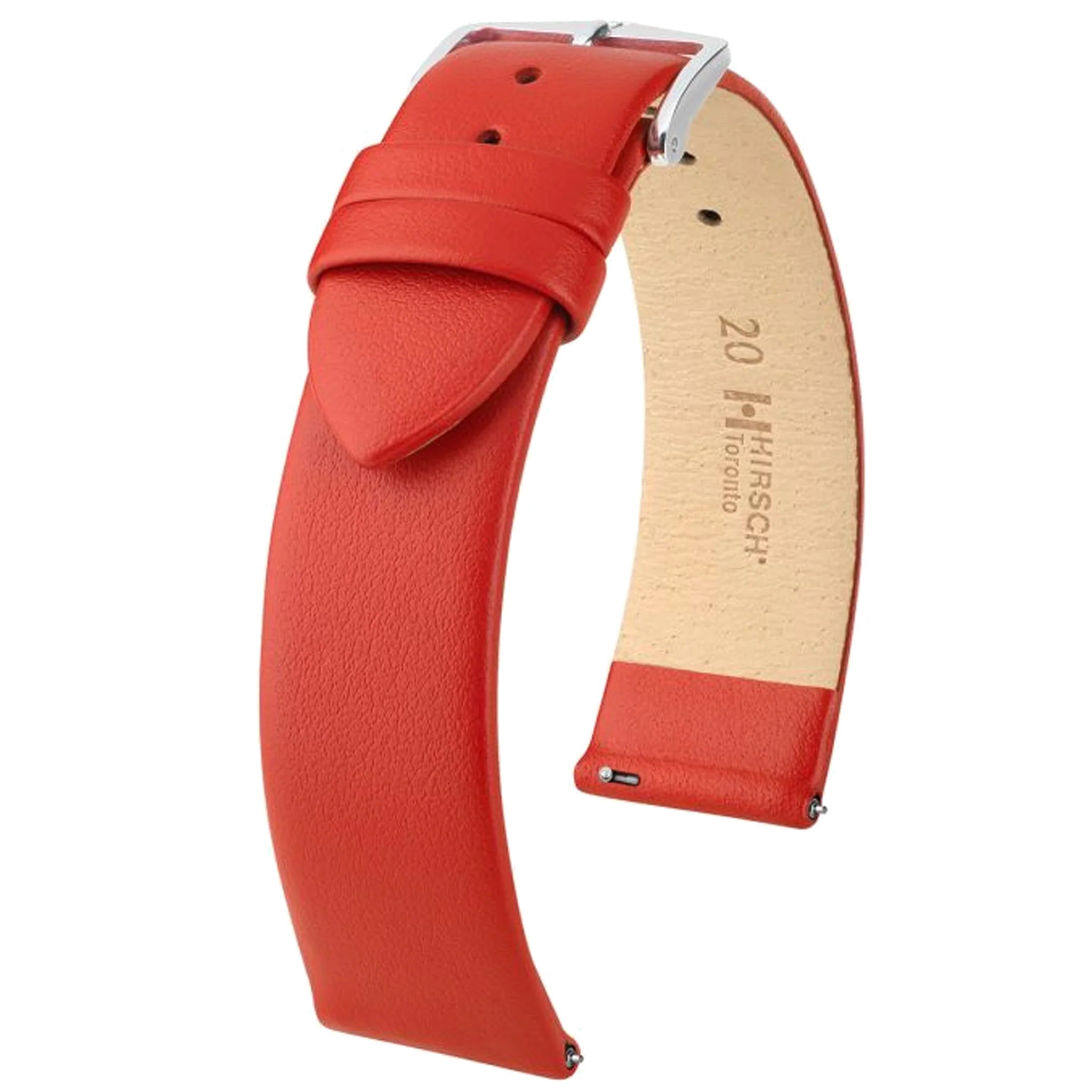 Hirsch Toronto Fine Grained Leather Watch Strap - Image 7