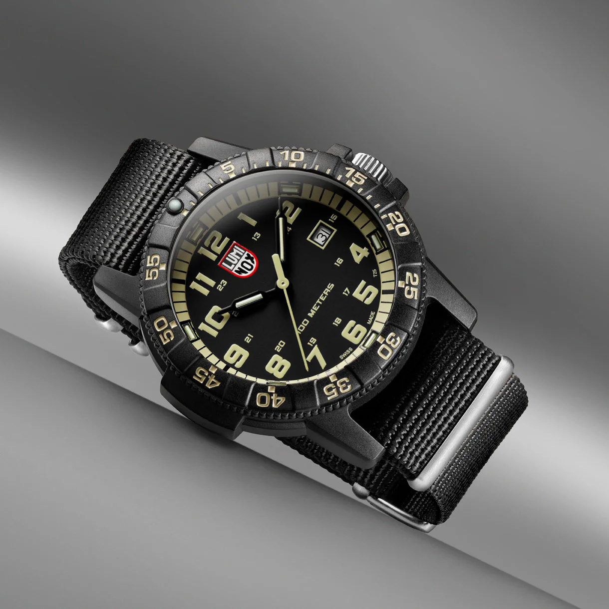 Luminox Navy Seal Watch - Giant Sea Turtle 0320 Series - Black/Beige - Image 3