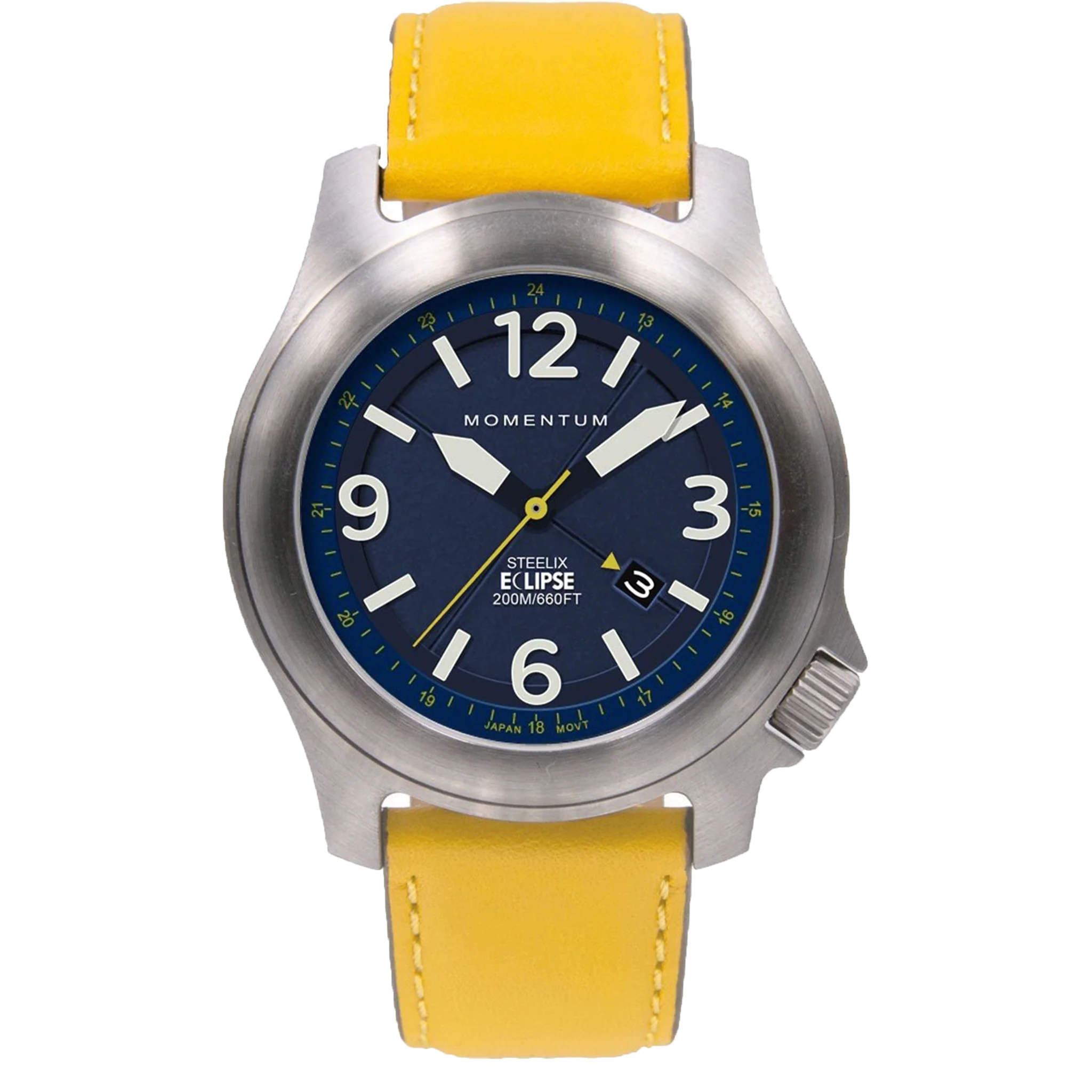 Momentum Steelix Eclipse Solar - Blue Dial