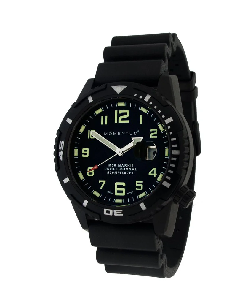 Momentum Watch - M50 Military Dive - Black Steel - Image 2