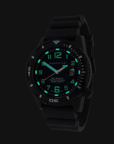 Momentum Watch - M50 Military Dive - Black Steel - Image 3