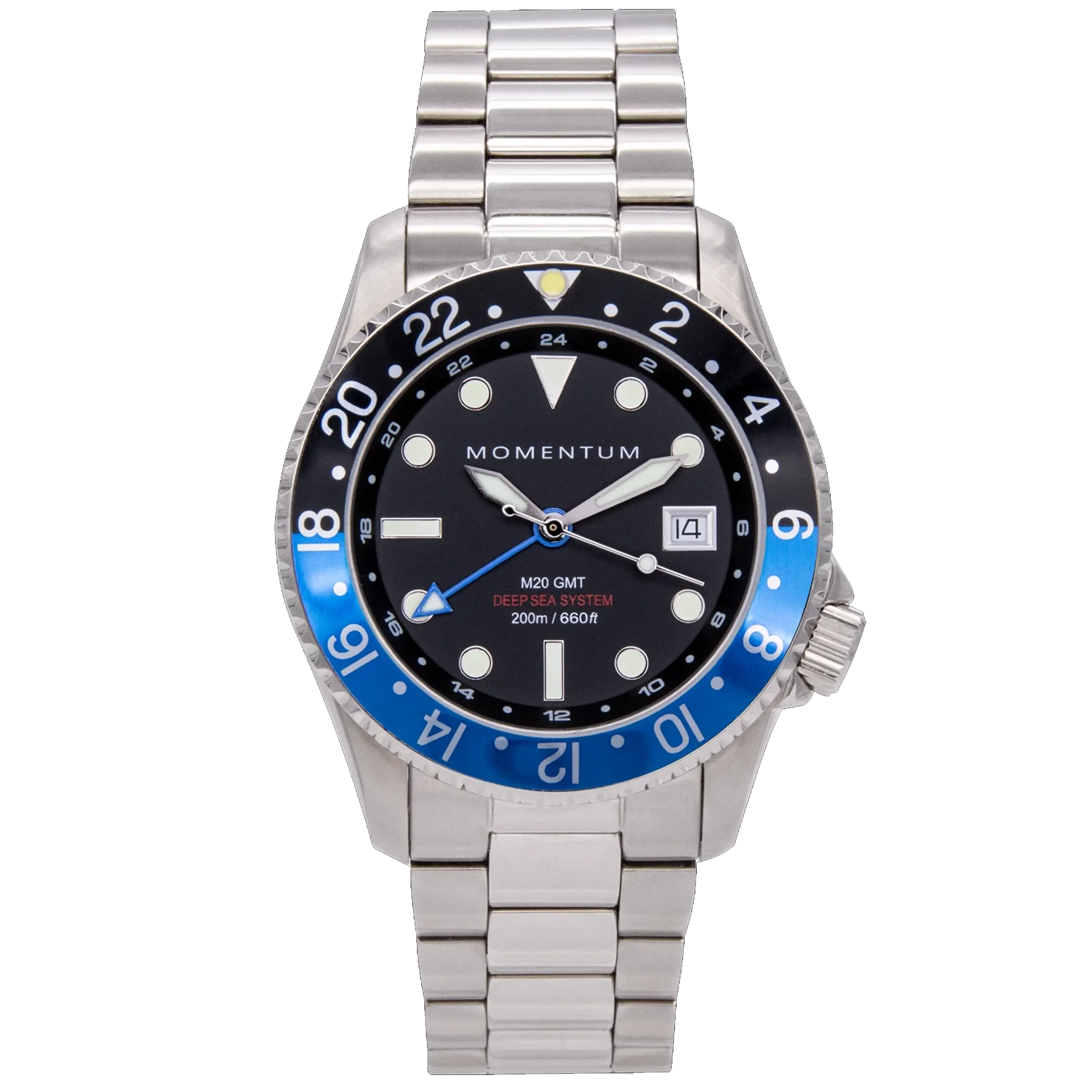Momentum M20 GMT DSS - "Batman" Bezel