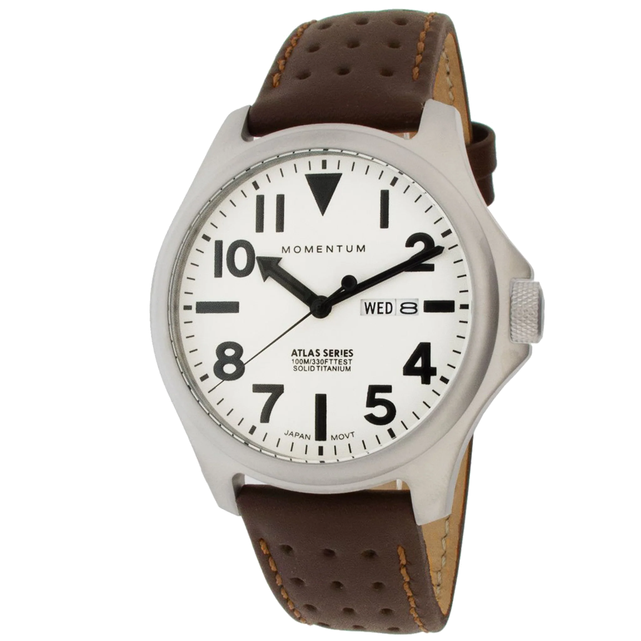 Momentum Atlas 44MM - Titanium with White Dial