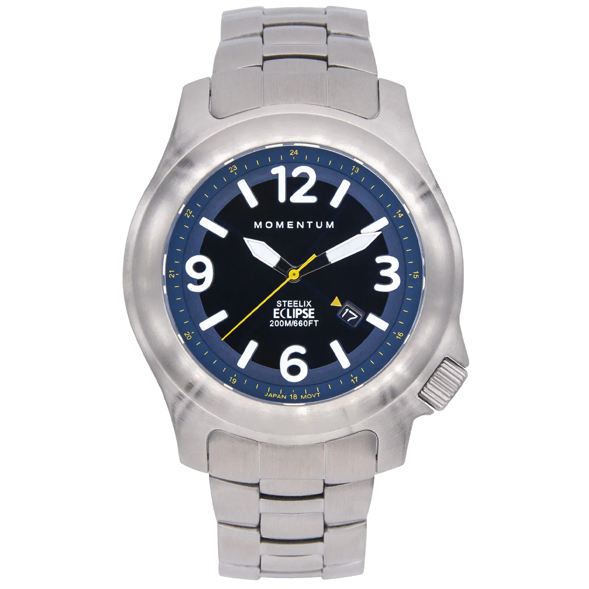 Momentum Steelix Eclipse Solar - Blue Dial