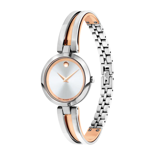 Movado Aleena 27mm - Two-Tone Rose Gold - Image 2