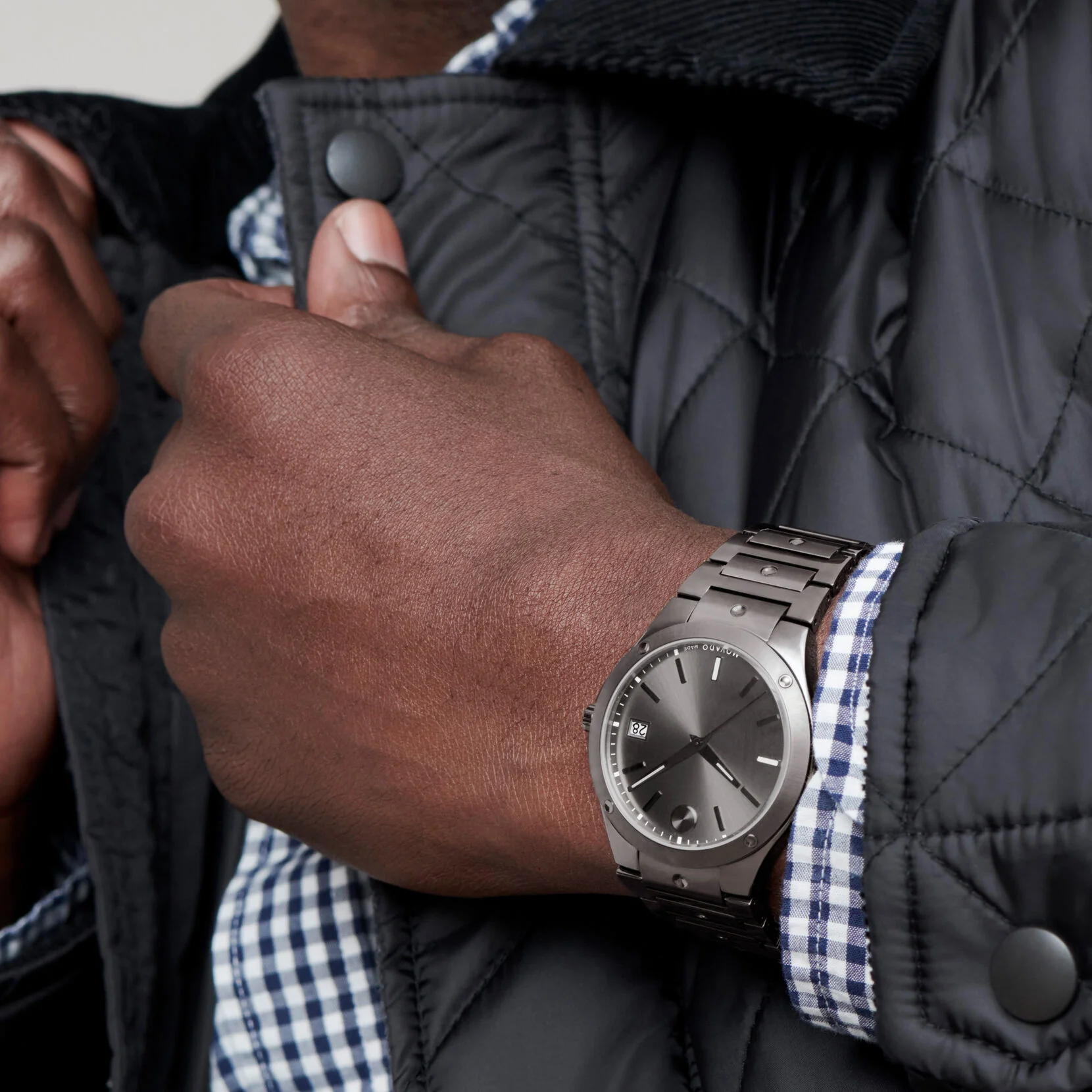 Movado Watch SE 41mm - Gunmetal - Image 4
