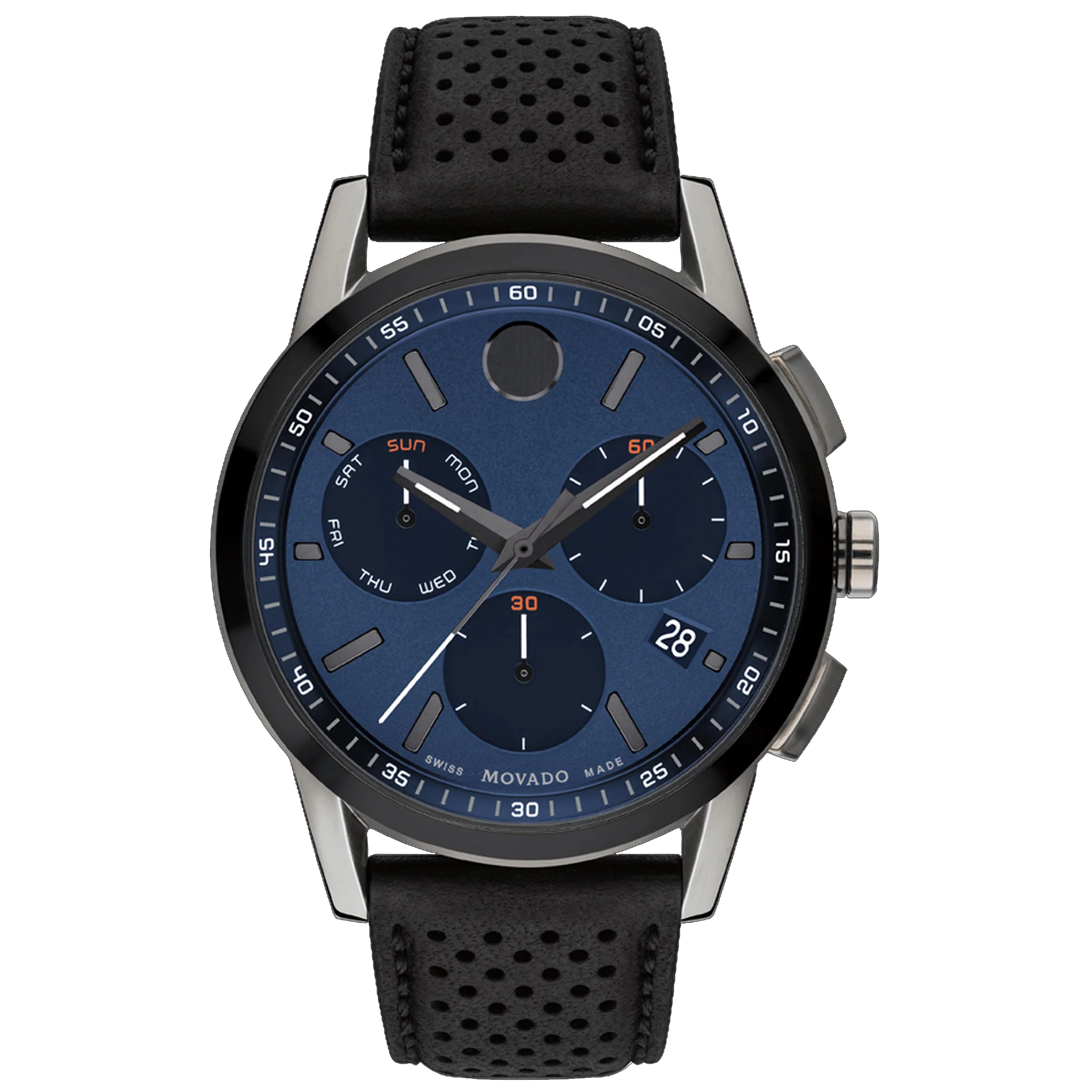 Movado Museum Sport 43mm - Gunmetal Chronograph