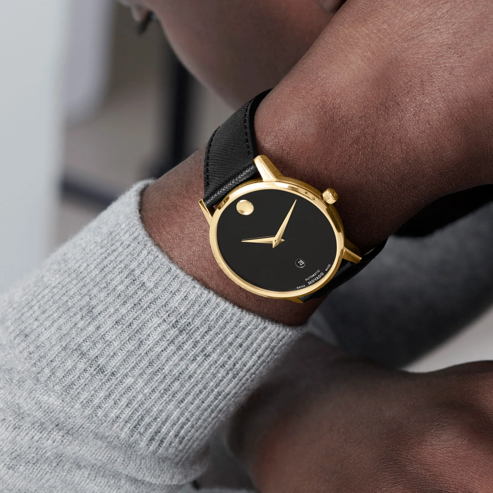 Movado Watch - 40mm Classic Museum Automatic - Image 5