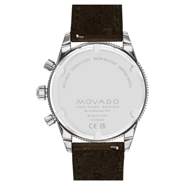 Movado Heritage Series - 43mm Calendoplan S Chronograph - Image 3