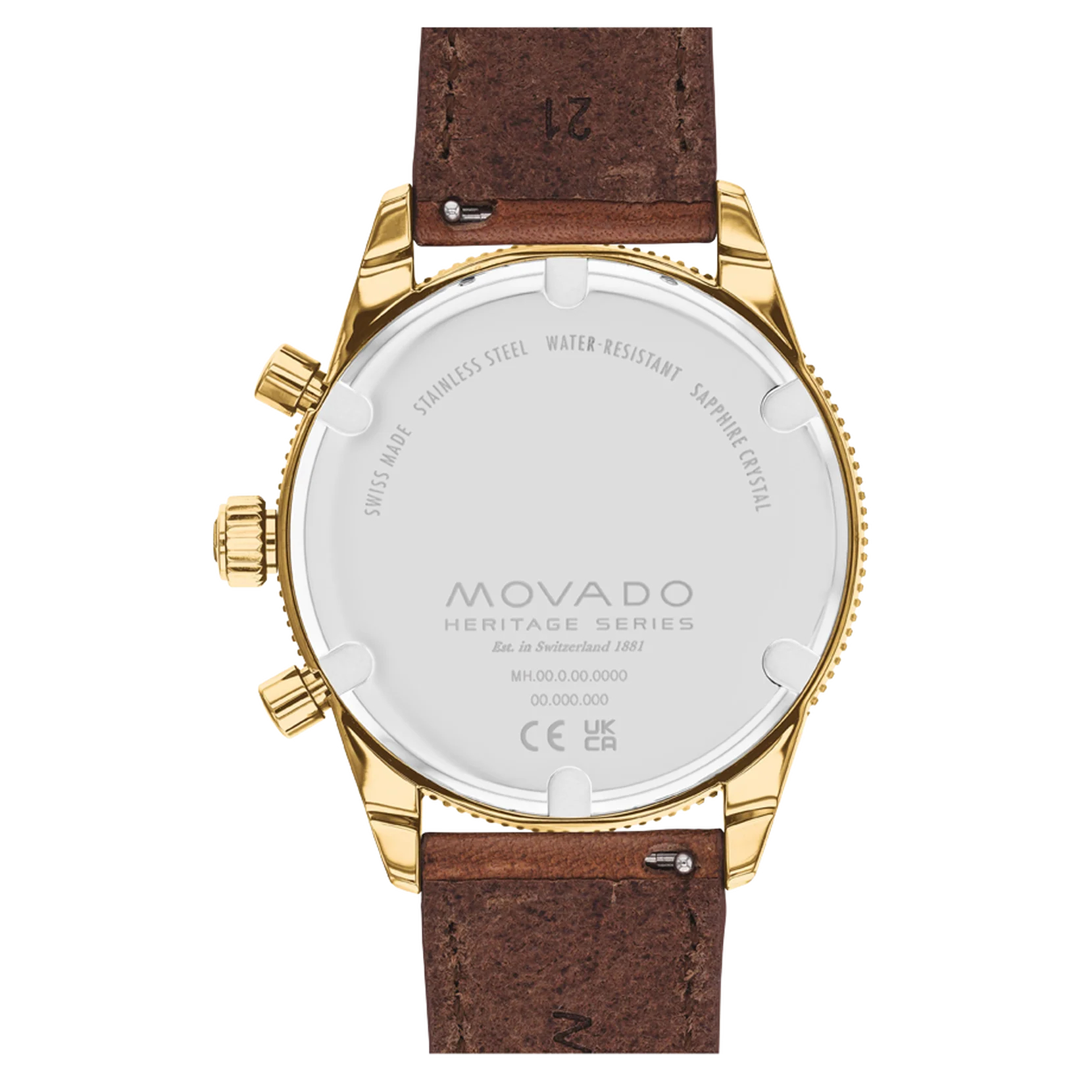 Movado Watch Heritage Series - 42mm Calendoplan S Chronograph - Image 3