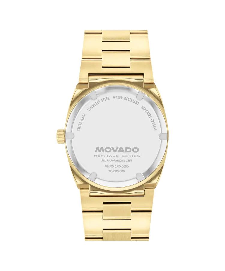 Movado Heritage Series Ondoplan - Gold-Tone - Image 3