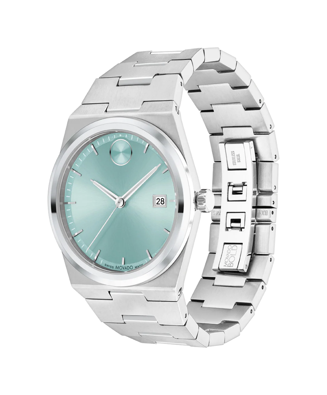 Movado Bold Quest - 40mm Blue Sunray - Image 2