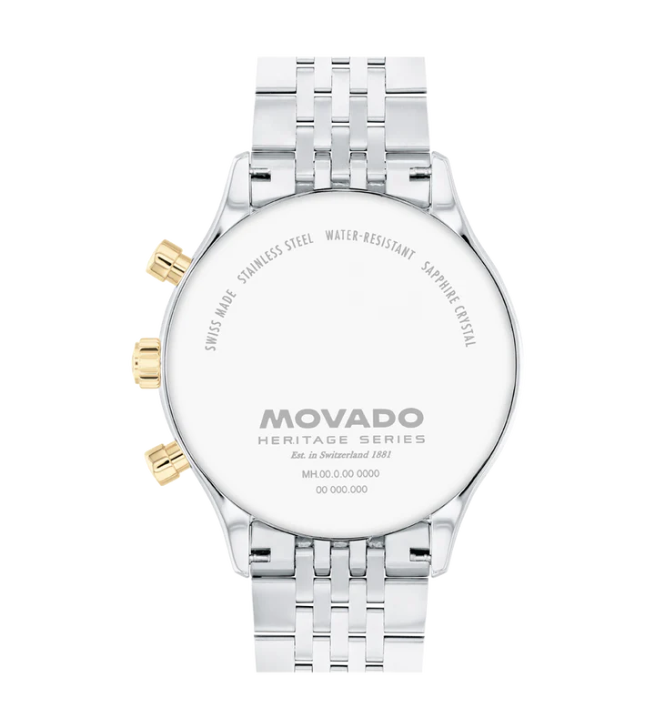 Movado Watch Heritage Series - Calendoplan Chronograph - Image 3