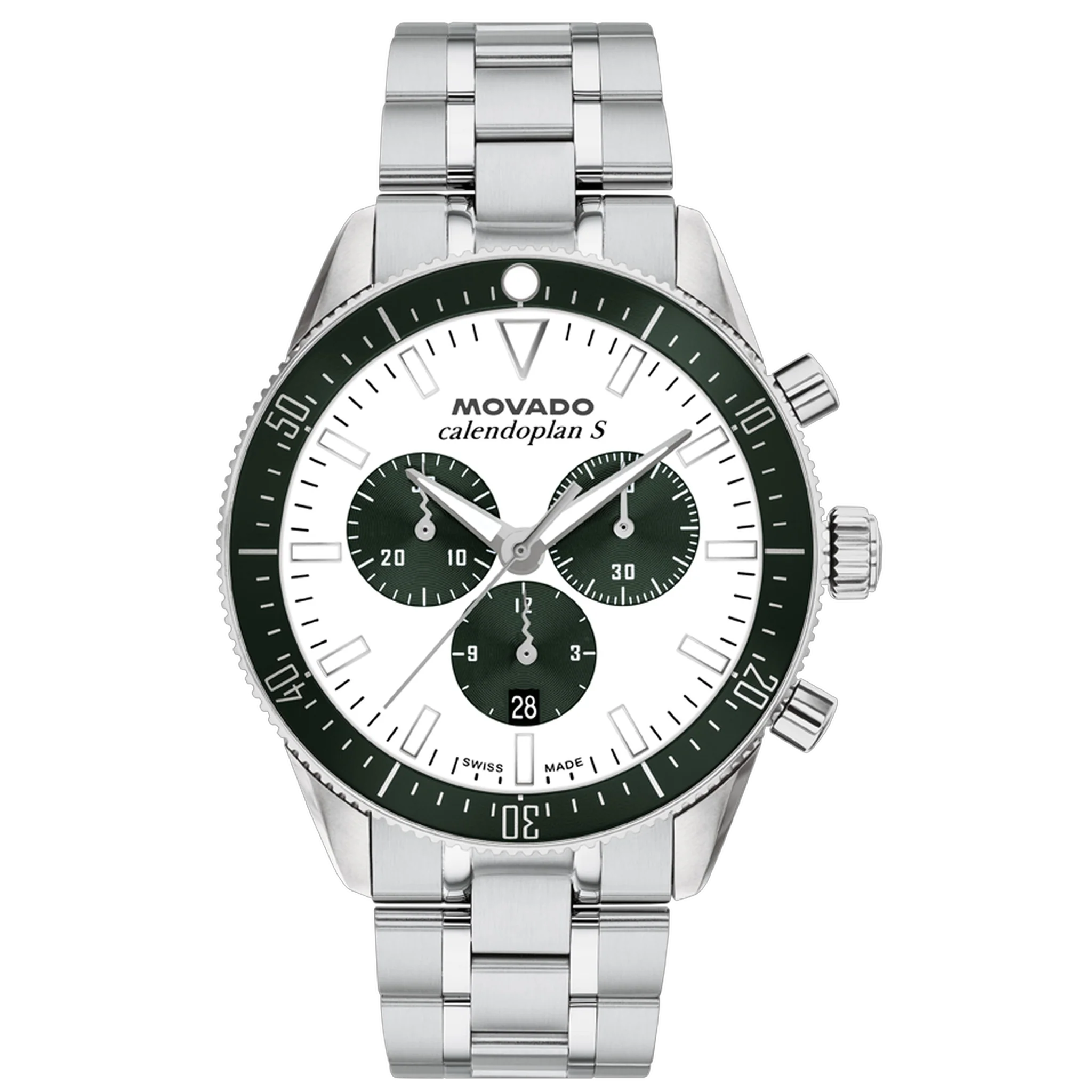 Movado Watch Heritage Series - Calendoplan S Chronograph Panda