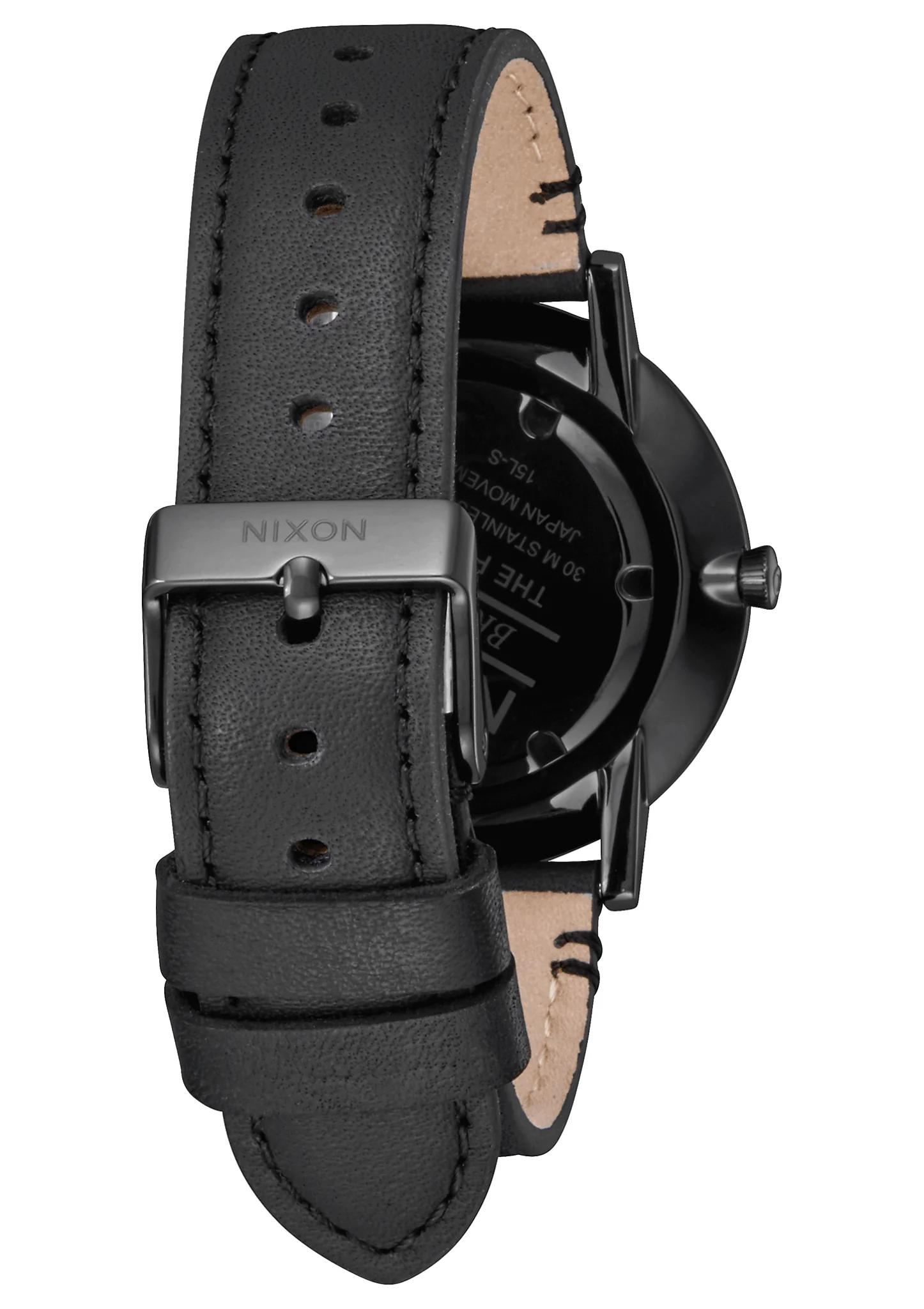 Nixon Watch - Porter 40mm Leather: All Black - Image 2