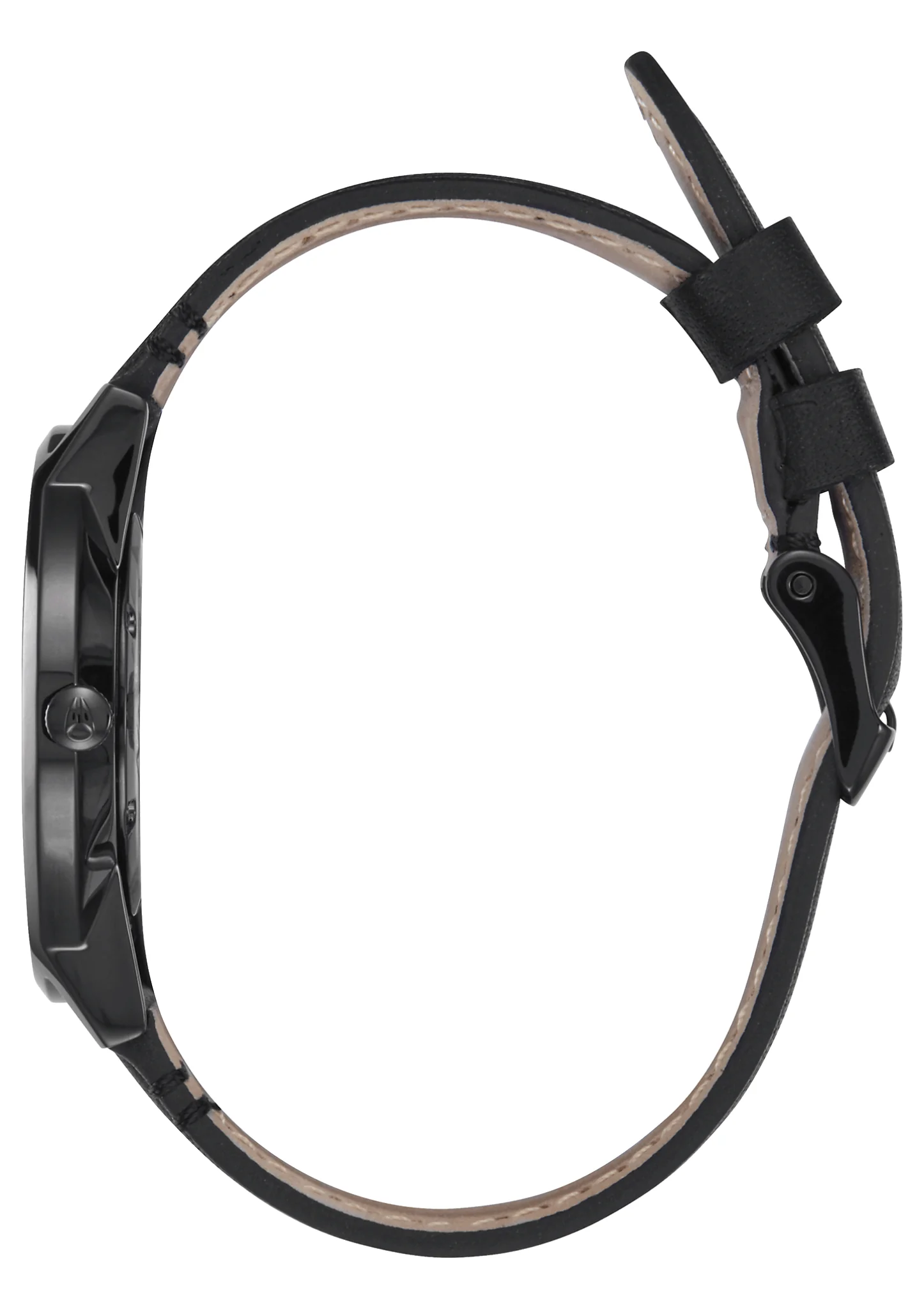 Nixon Watch - Porter 40mm Leather: All Black/Gold - Image 4