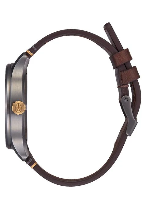 Nixon Watch - Patrol Leather: Gunmetal/Gold - Image 4