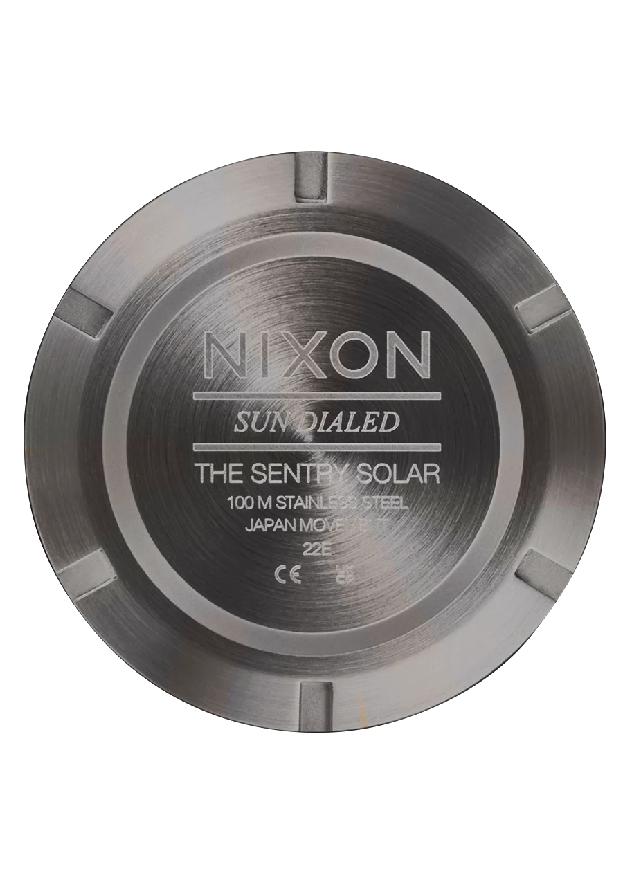 Nixon Sentry Solar - Gunmetal - Image 5
