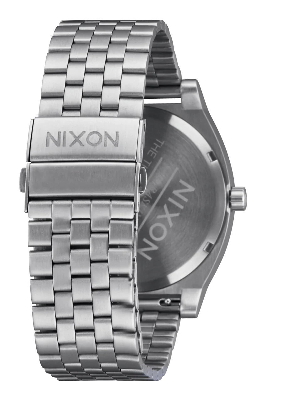 Nixon Watch Time Teller Solar - Silver/Dusty Blue Sunray - Image 4