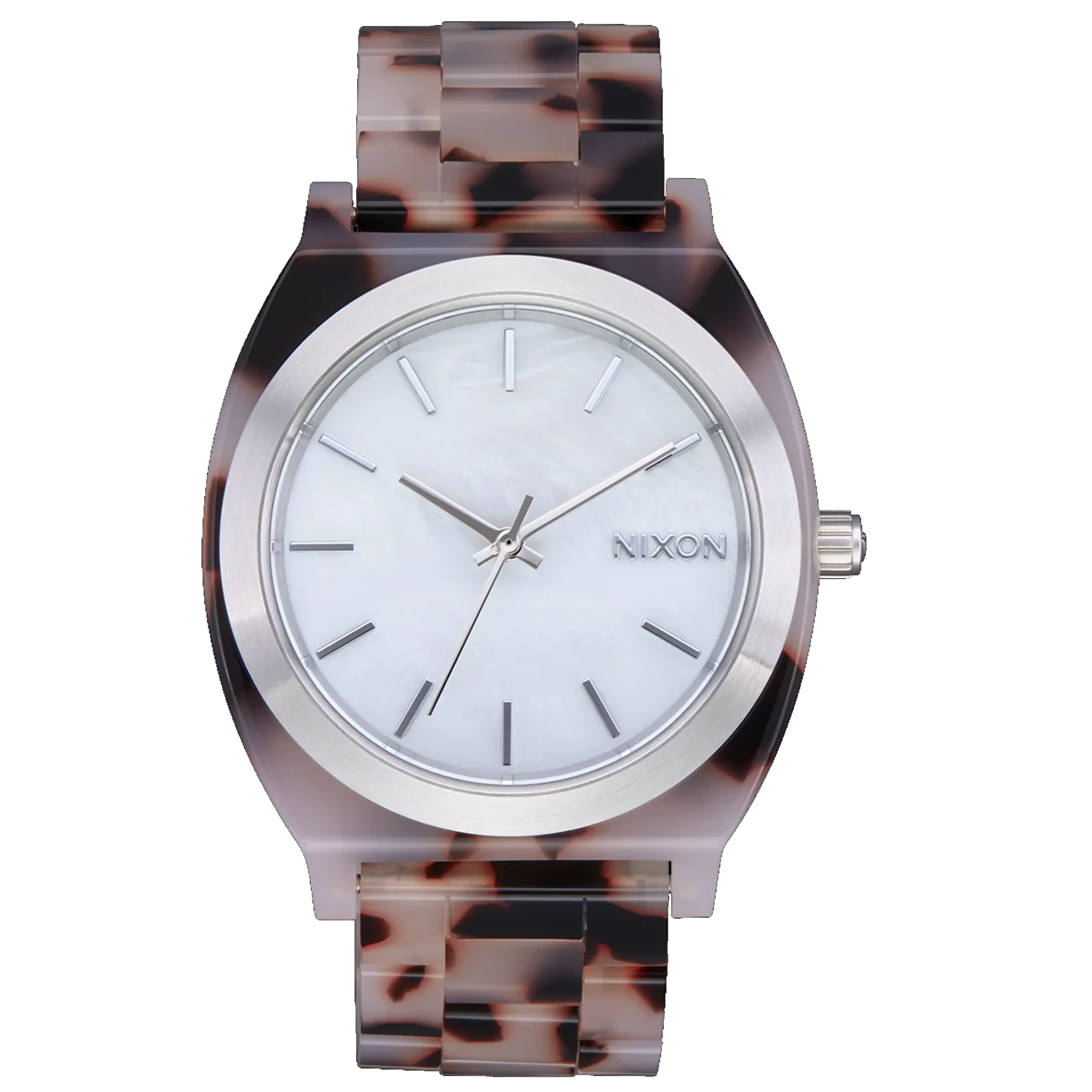 Nixon Watch Time Teller Acetate - Pink Tortoise/MOP