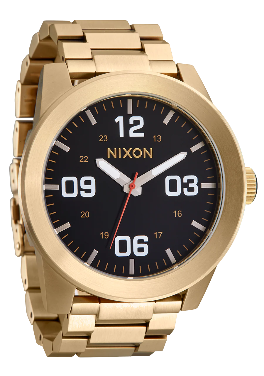 Nixon Corporal 48mm SS - Yellow Gold/Black - Image 2