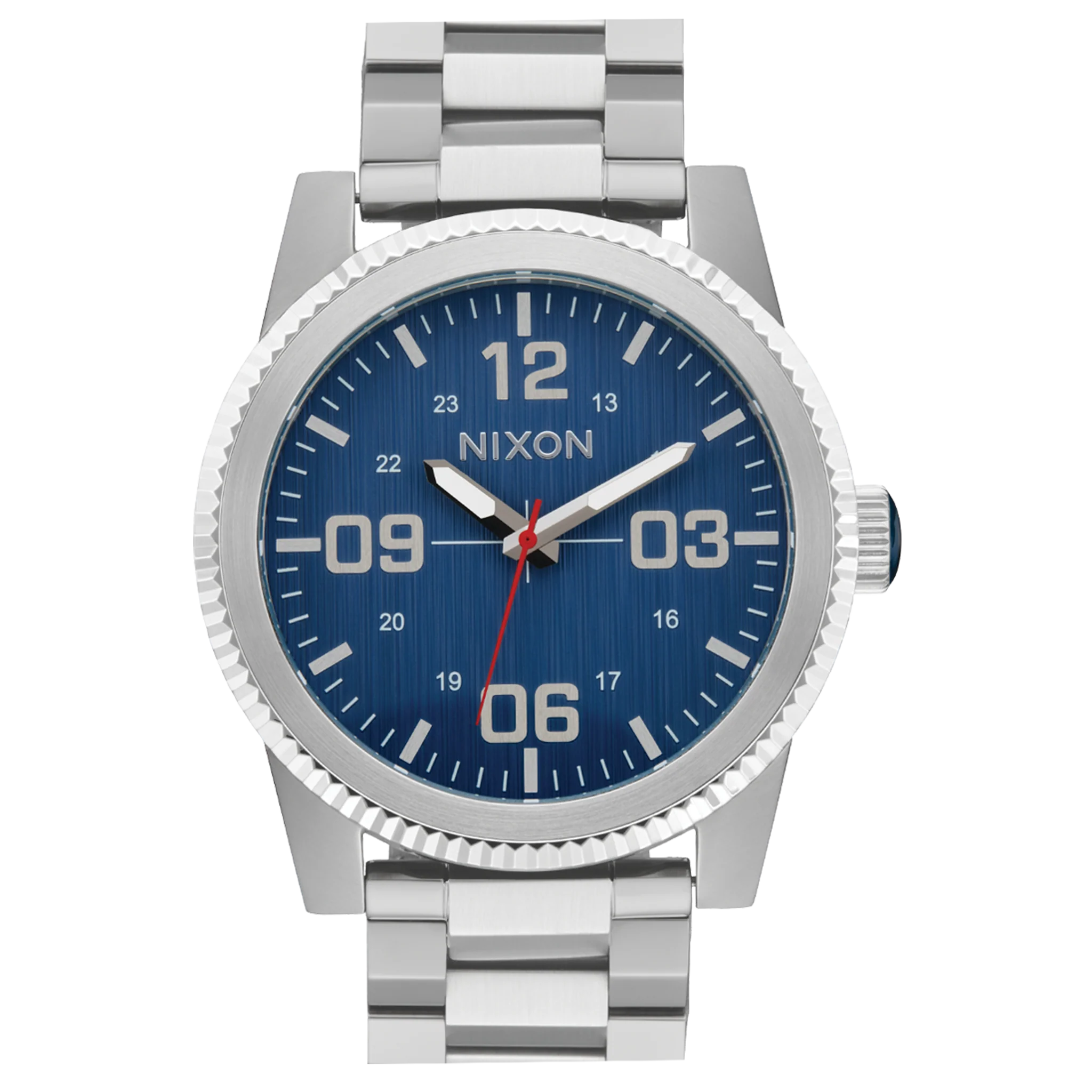 Nixon Corporal SS - Silver/Indigo