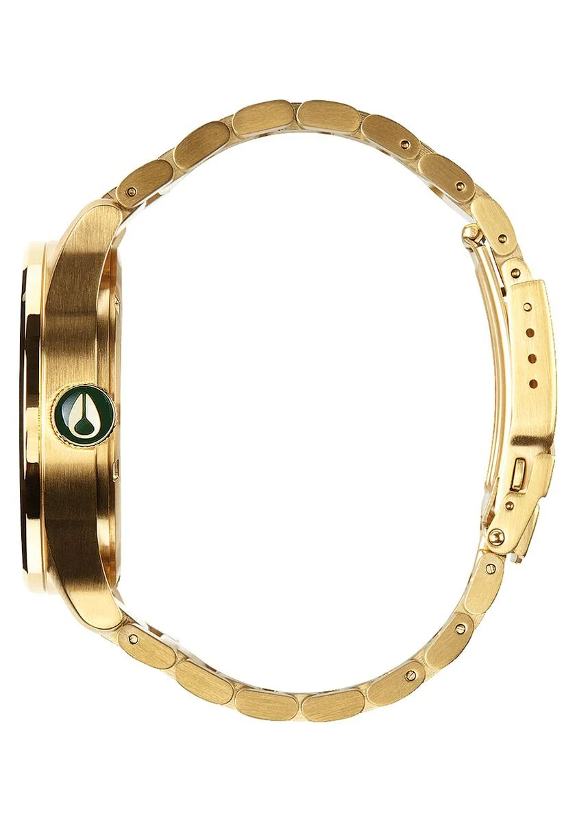 Nixon Sentry 42mm SS - Gold/Green Sunray - Image 2