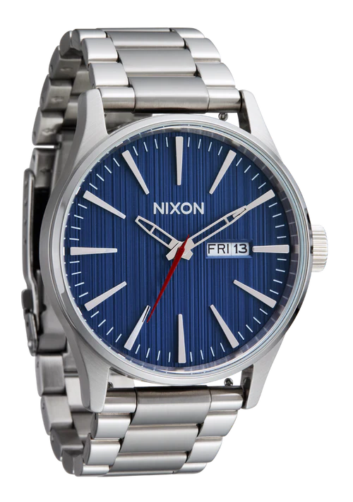 Nixon Sentry SS 42mm - Silver/Indigo - Image 2