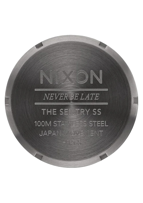 Nixon Sentry SS 42mm - Gunmetal/Blackberry/Gold - Image 5