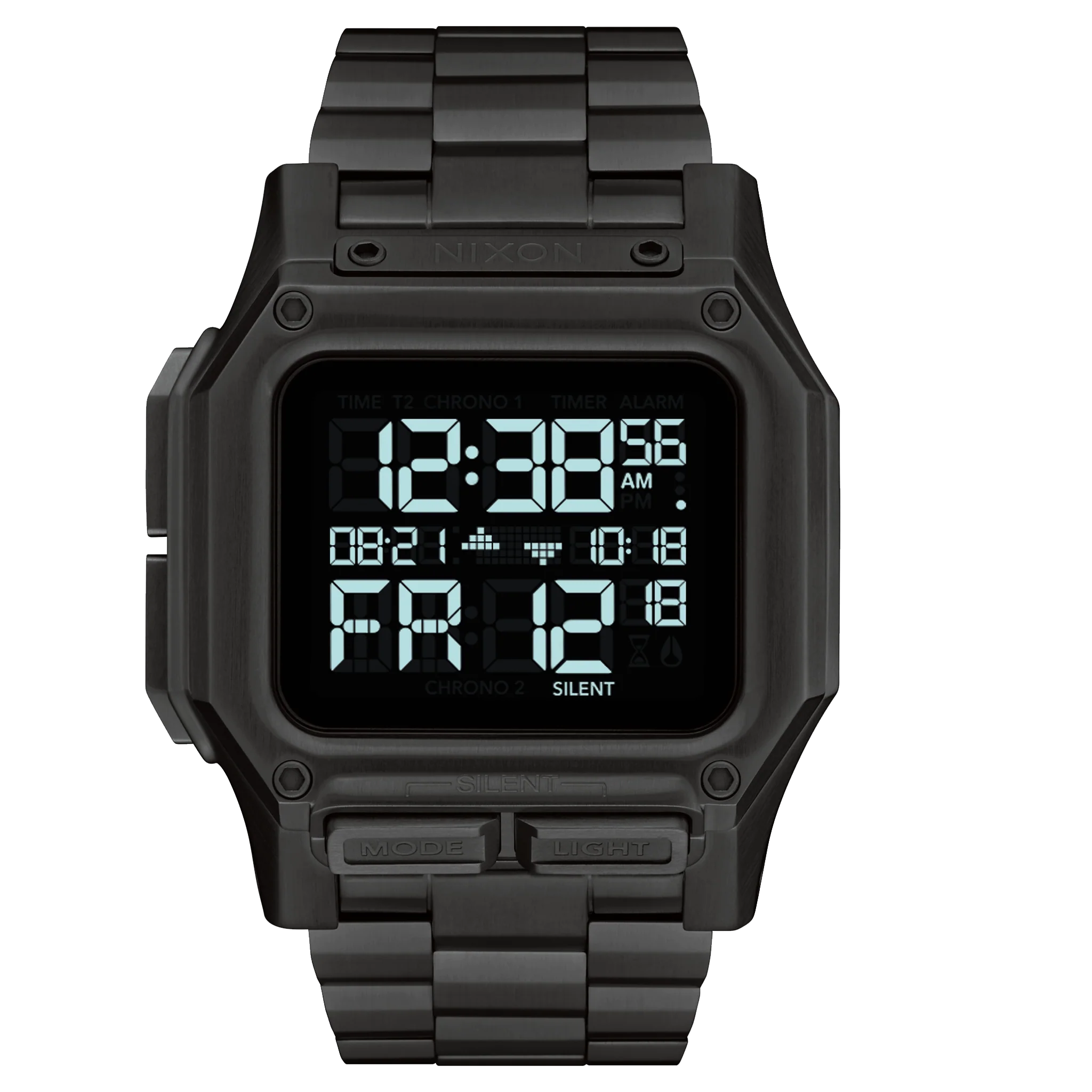 Nixon Rugules SS - All Black