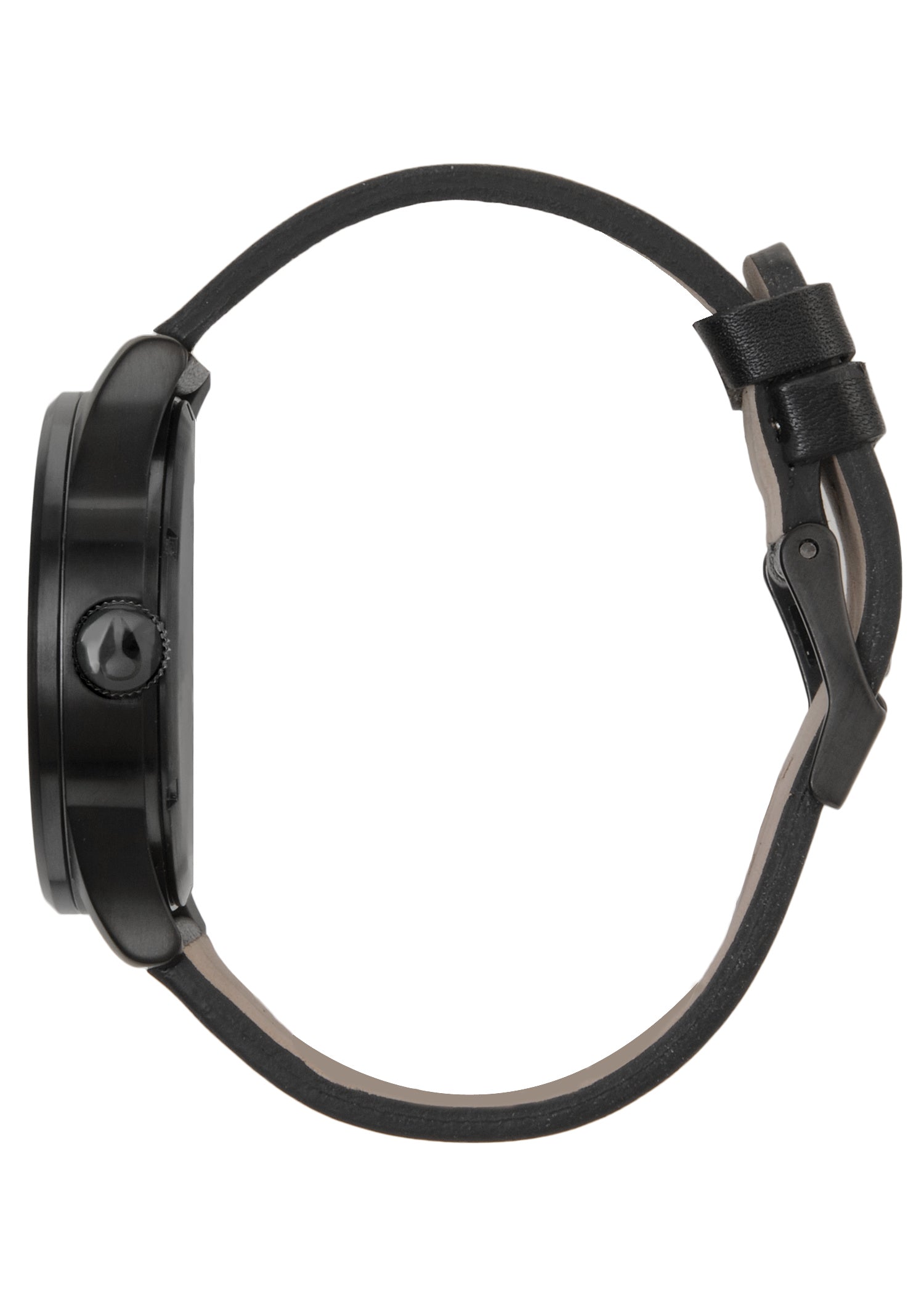 Nixon Sentry Leather - All Black - Image 2
